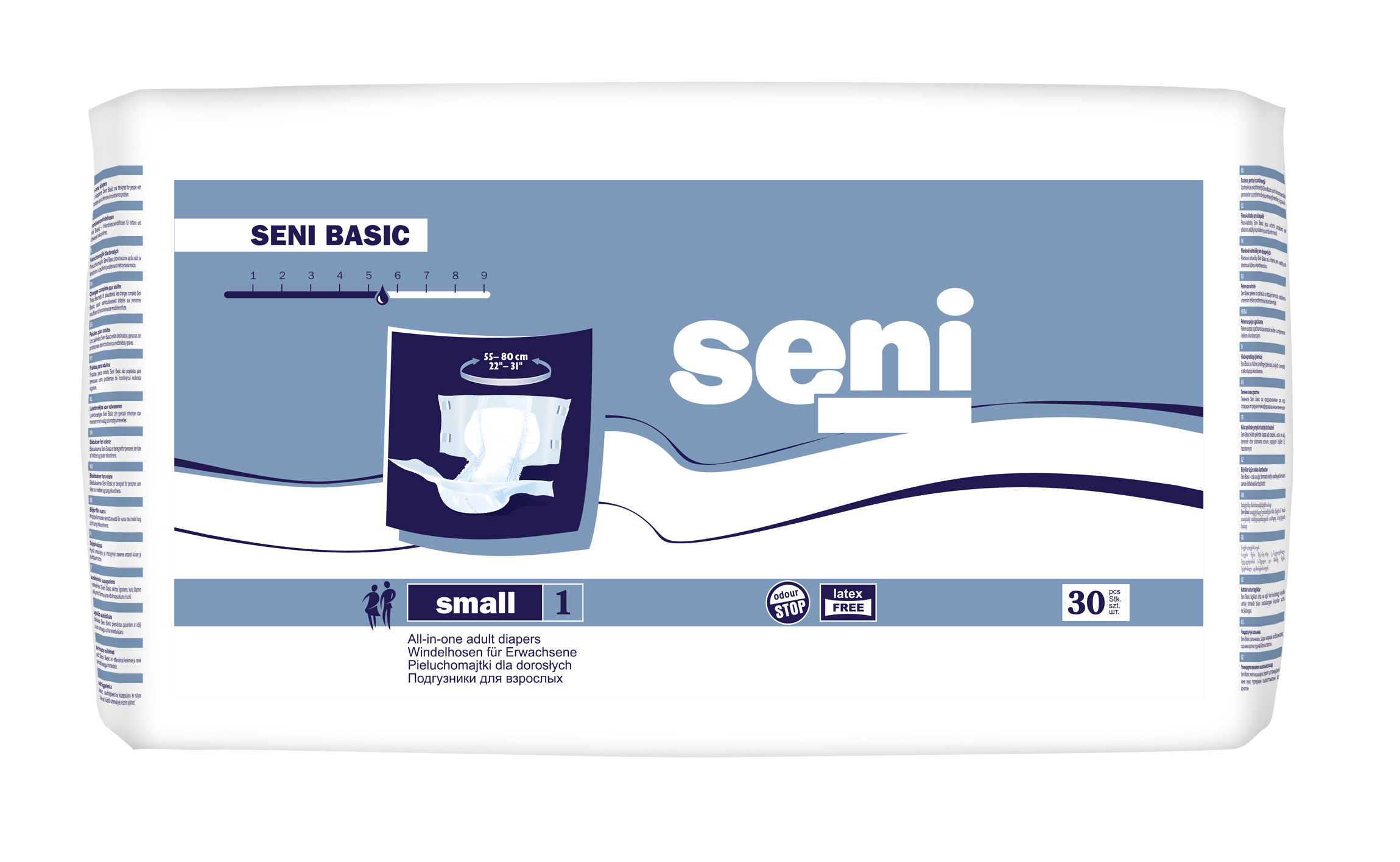 Seni Classic Basic, 120 Stk. Inkontinenzhosen, small | Inkontinenzhosen